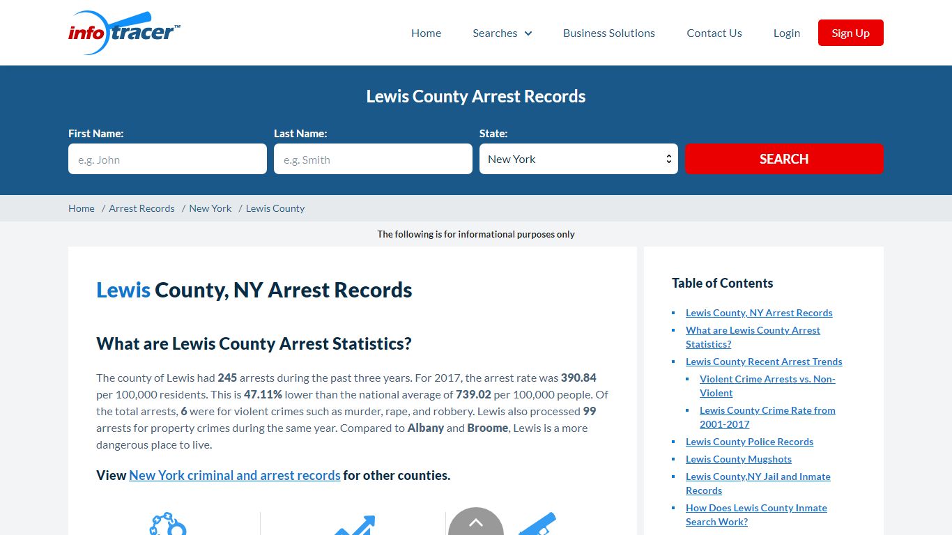 Lewis County, NY Arrests, Mugshots & Jail Records - InfoTracer